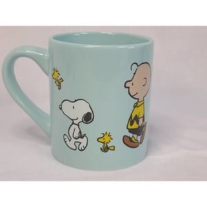 2021 Peanuts Light Blue Ceramic Mug